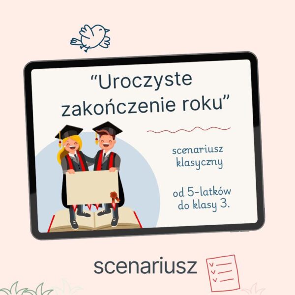 Scenariusz zakończenia roku: wzruszająco i z humorem. 2 WERSJE