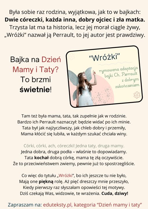 Pakiet Dzień Mamy i Taty – WSZYSTKO wrozki