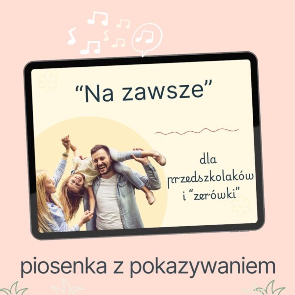 Wesoła piosenka z pokazywaniem na Dzień Mamy i Taty