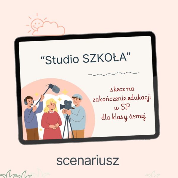 Studio Szkoła, czyli parodie popularnych programów telewizyjnych - zakończenie roku na wesoło